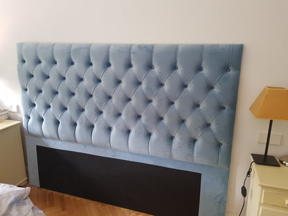 Cabecero de cama capitoné