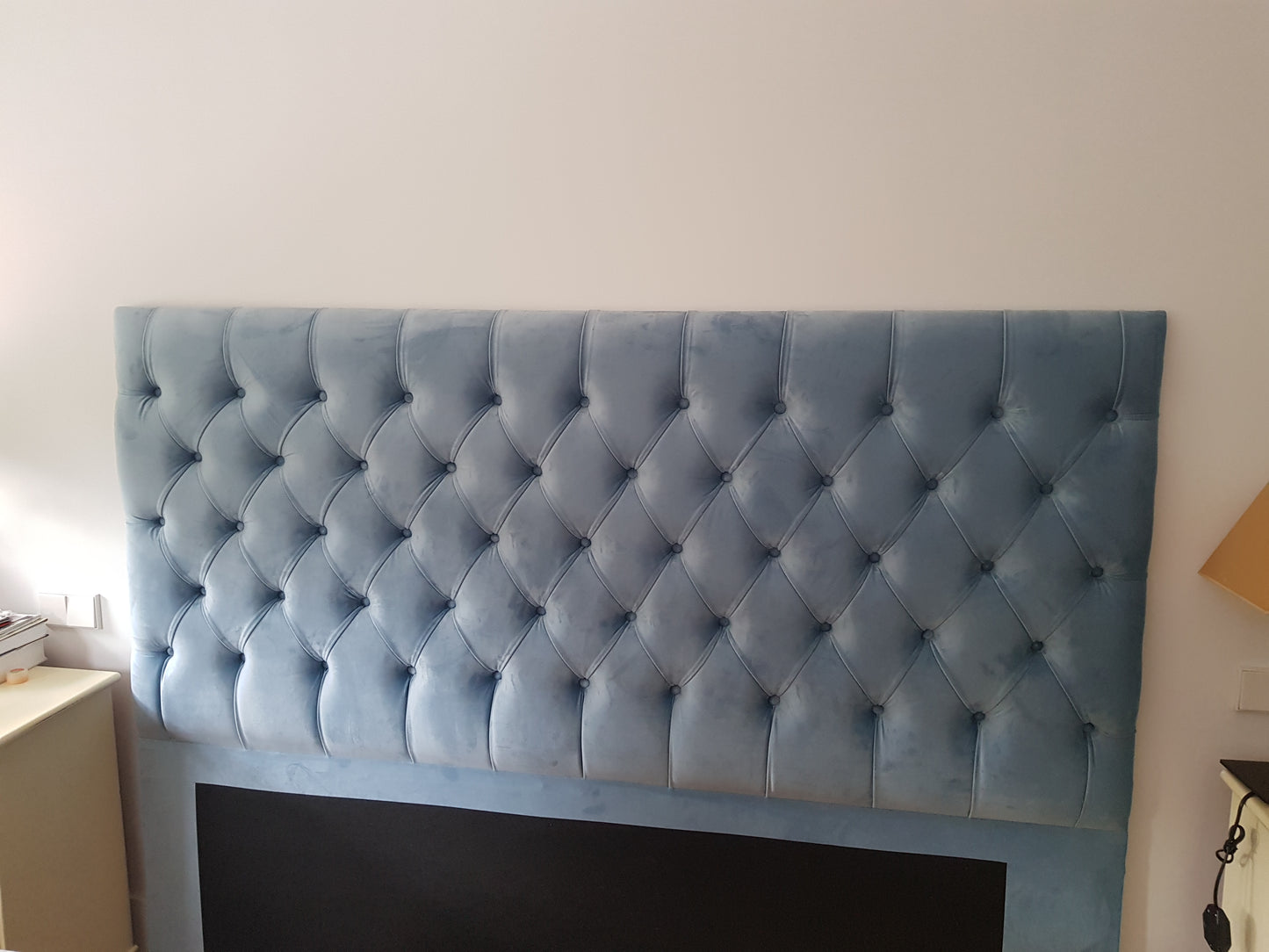 Cabecero de cama capitoné