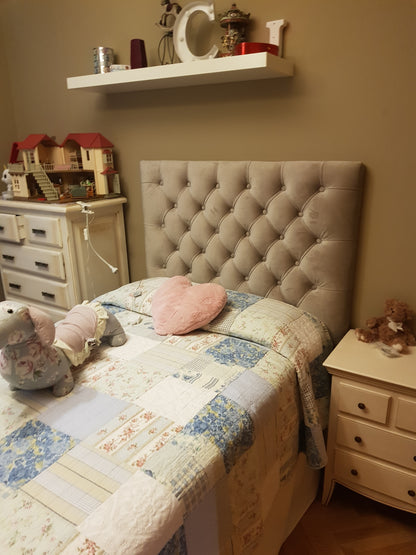 Cabecero de cama capitoné