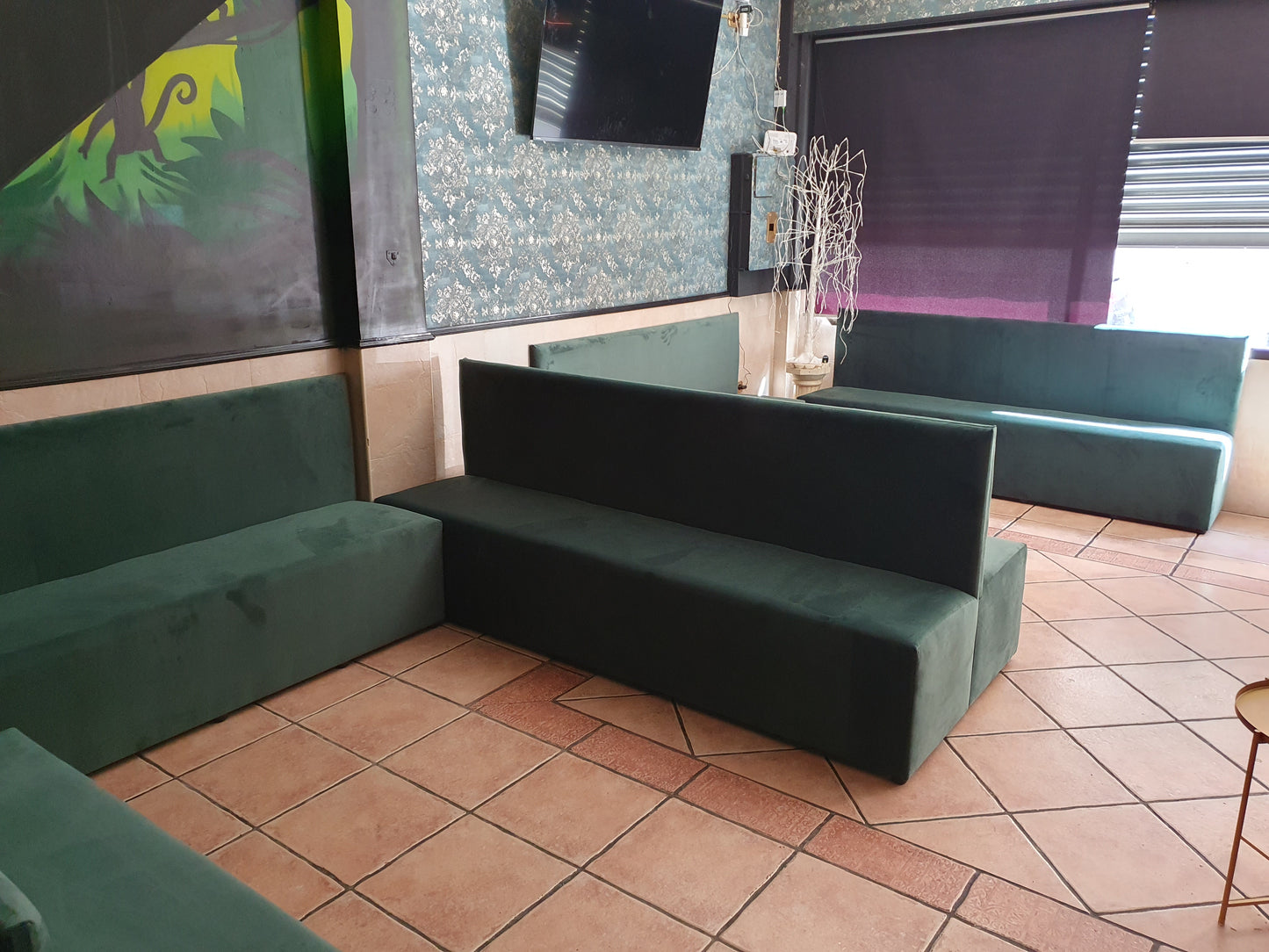 Sofá hostelería Bassic tela antimanchas