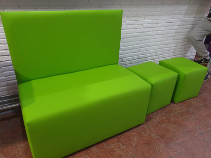 Sofá hostelería Bassic polipiel
